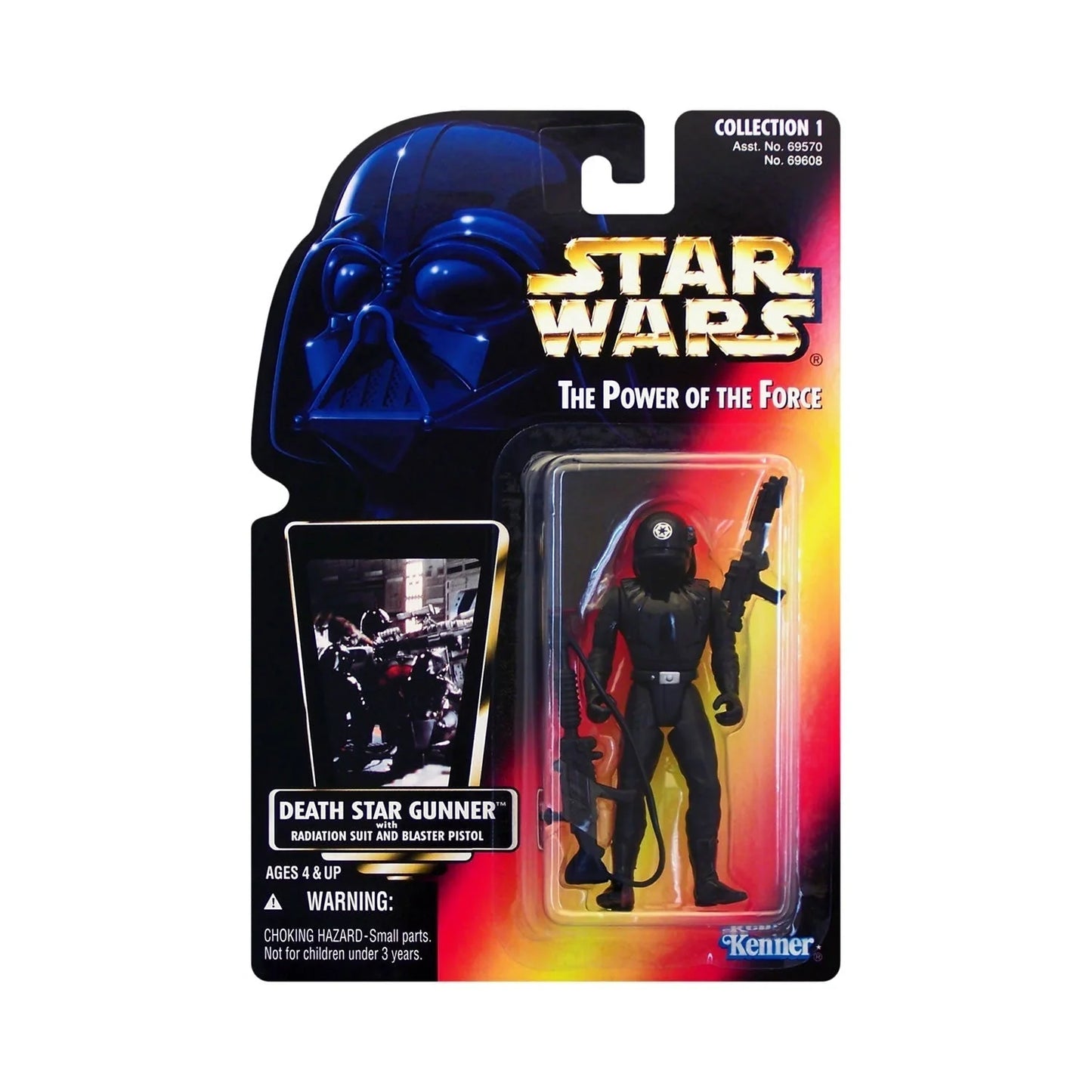 Star Wars 1996 Power of the Force Death Star Gunner