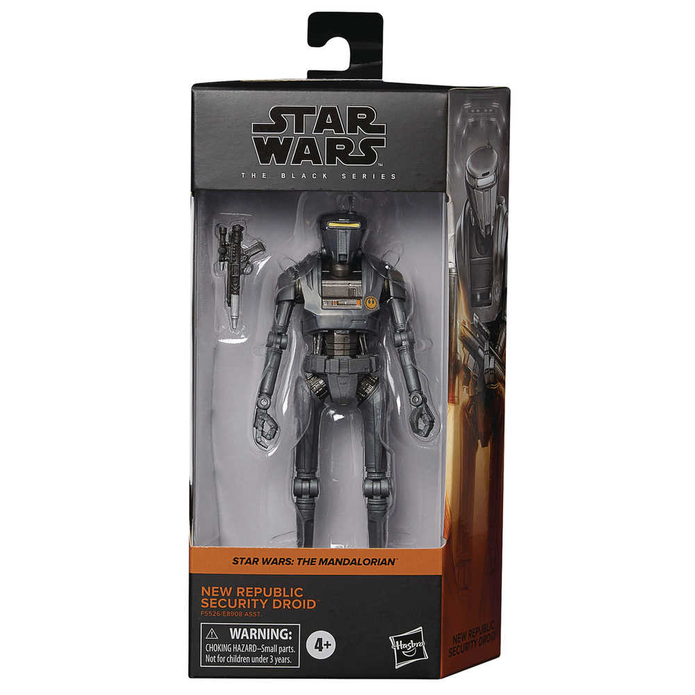 Star Wars Black 6in New Republic Security Droid Action Figure