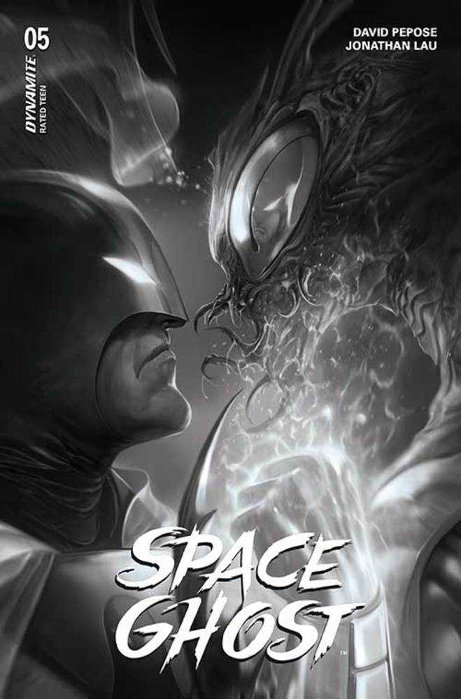 Space Ghost #5 Cover P 7 Copy Foc Variant Edition Mattina Black & White