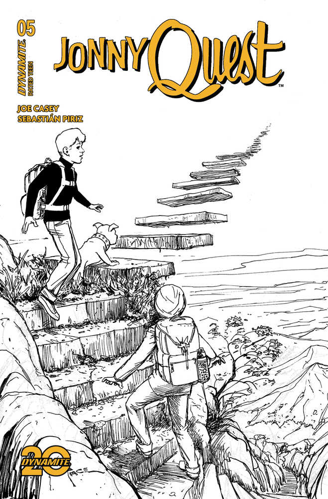 Jonny Quest #5 Cover F 10 Copy Variant Edition Pace Line Art