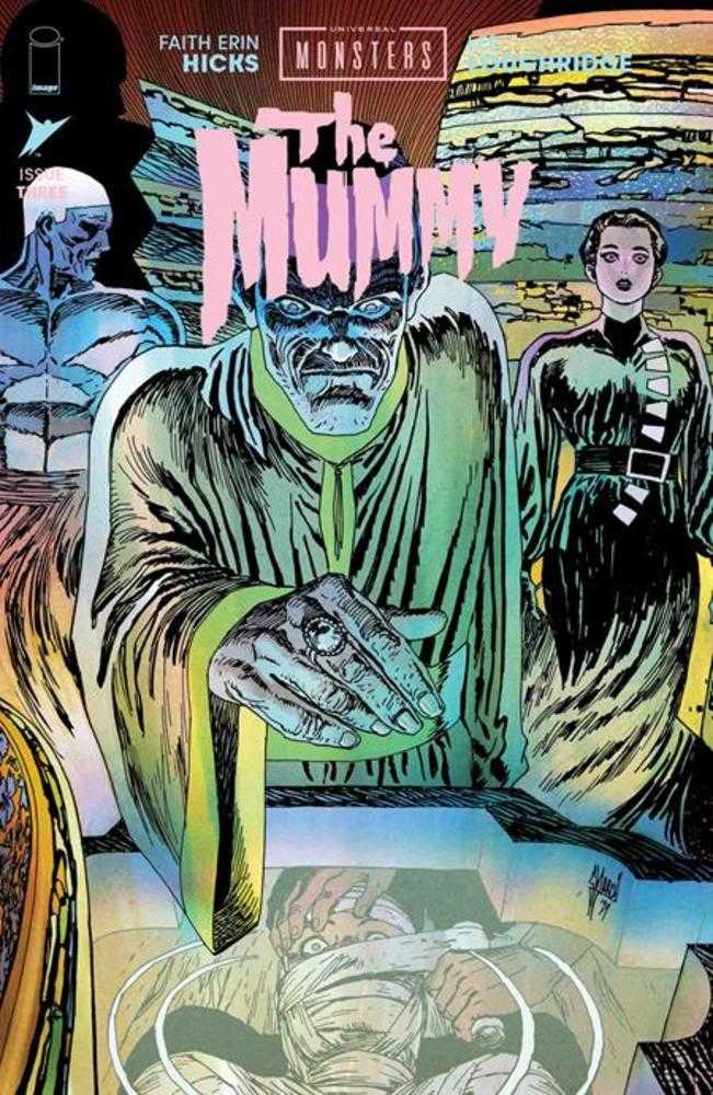 Universal Monsters The Mummy #3 (Of 4) Cover C 1 in 10 Guillem March Connecting Variant