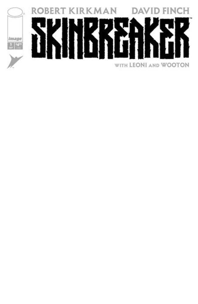 Skinbreaker #1 Cover I Blank Sketch Variant