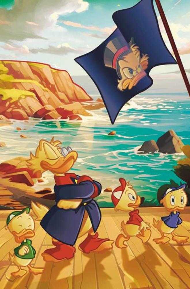 Ducktales #12 Cover I Inc 1:15 Francesco Tomaselli Full Art Variant