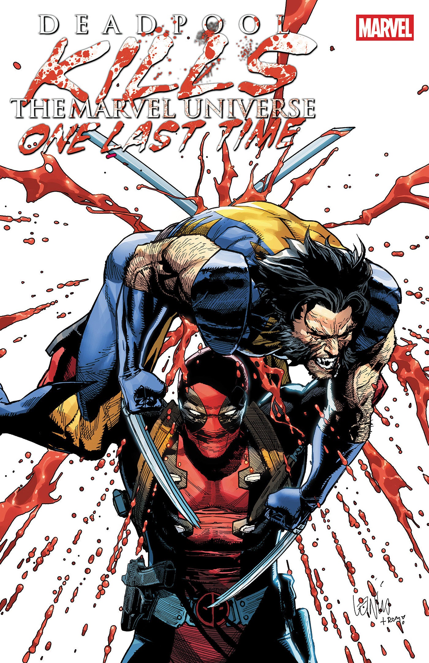 Deadpool Kills The Marvel Universe One Last Time #1 Leinil Yu Foil Variant