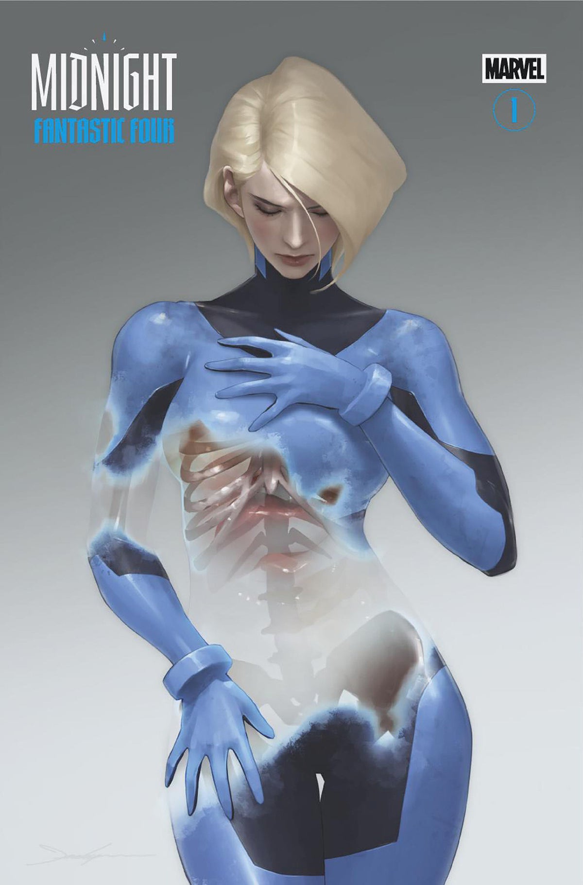 Midnight Fantastic Four #1 Cover E Jeehyung Lee Midnight Gallery 1 in 25 Variant