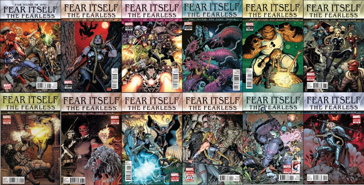 Fear Itself Fearless Set (#1 - #12)