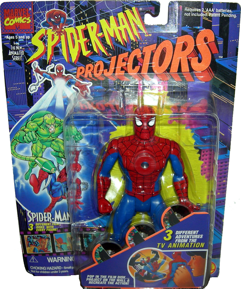 1994 Toy Biz Spider-Man Projectors: Spider-Man