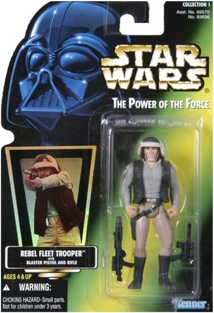 Star Wars 1996 Power of the Force Rebel Fleet Trooper
