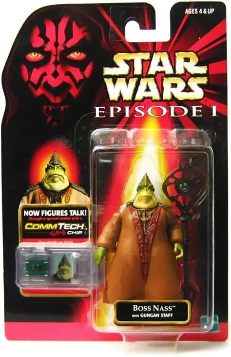 Star Wars 1998 Episode 1 Boss Nass Action Figure