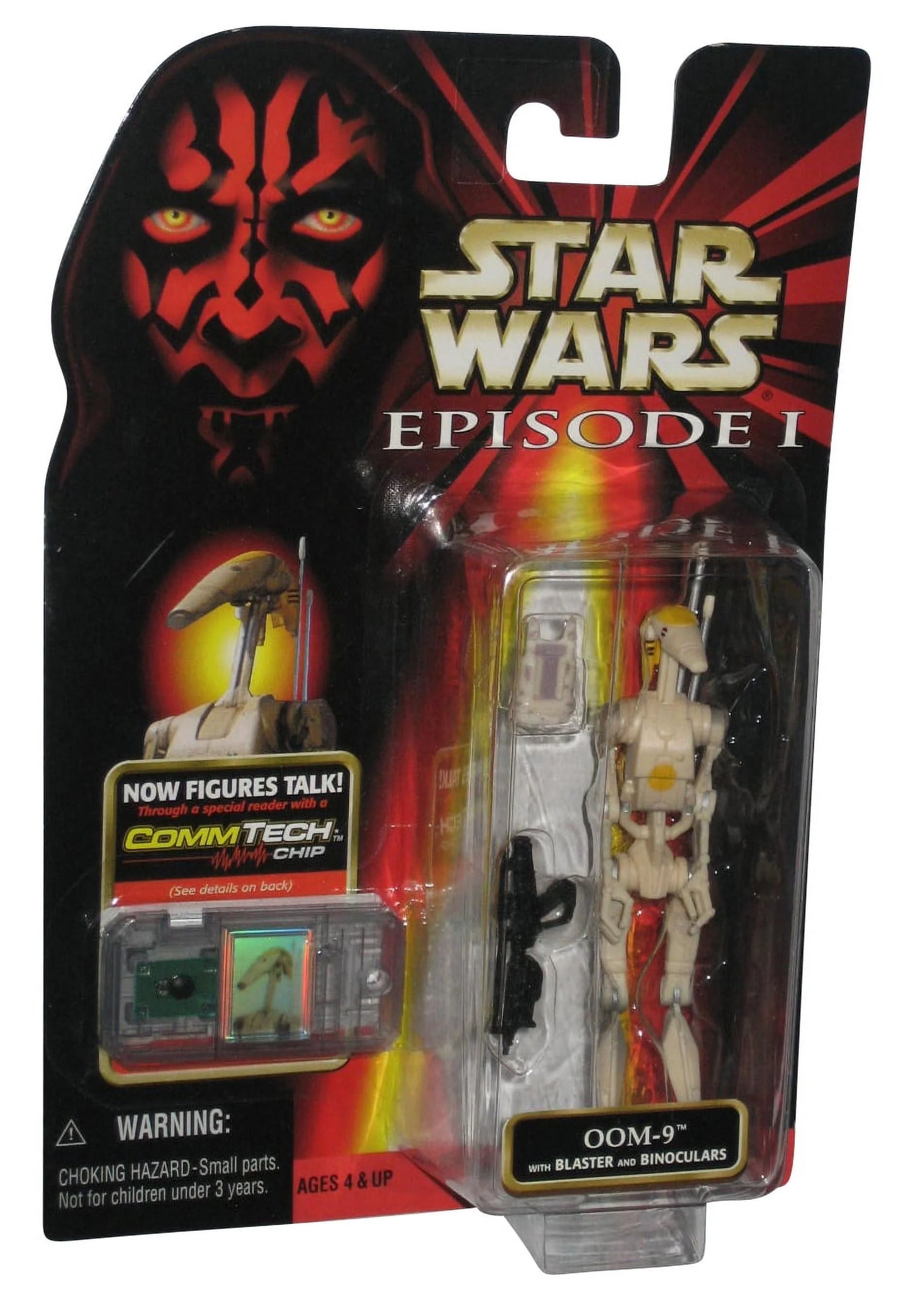 Star Wars 1998 Episode 1 OOM-9 Action Figure