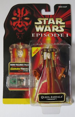Star Wars 1999 Episode 1 Queen Amidala (Coruscant) Action Figure