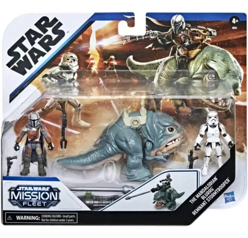 Star Wars 2021 Mission Fleet The Mandalorian/Blurrg/Remnant Stormtrooper