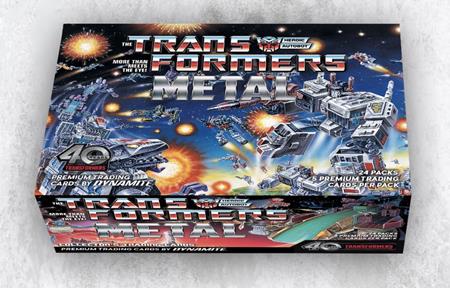 TRANSFORMERS 40TH ANNIVERSARY METAL TRADING CARDS