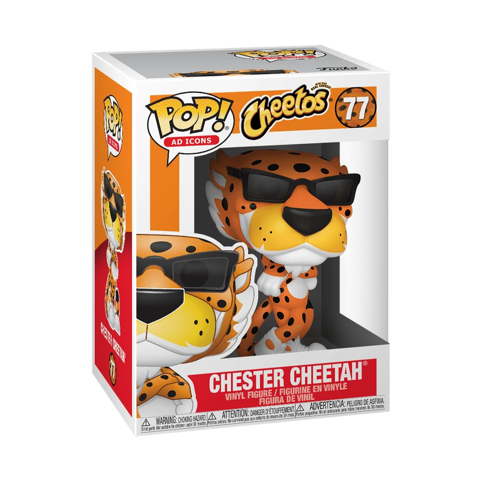 Pop Ad Icons Cheetos Chester Cheetah Vinyl Figure