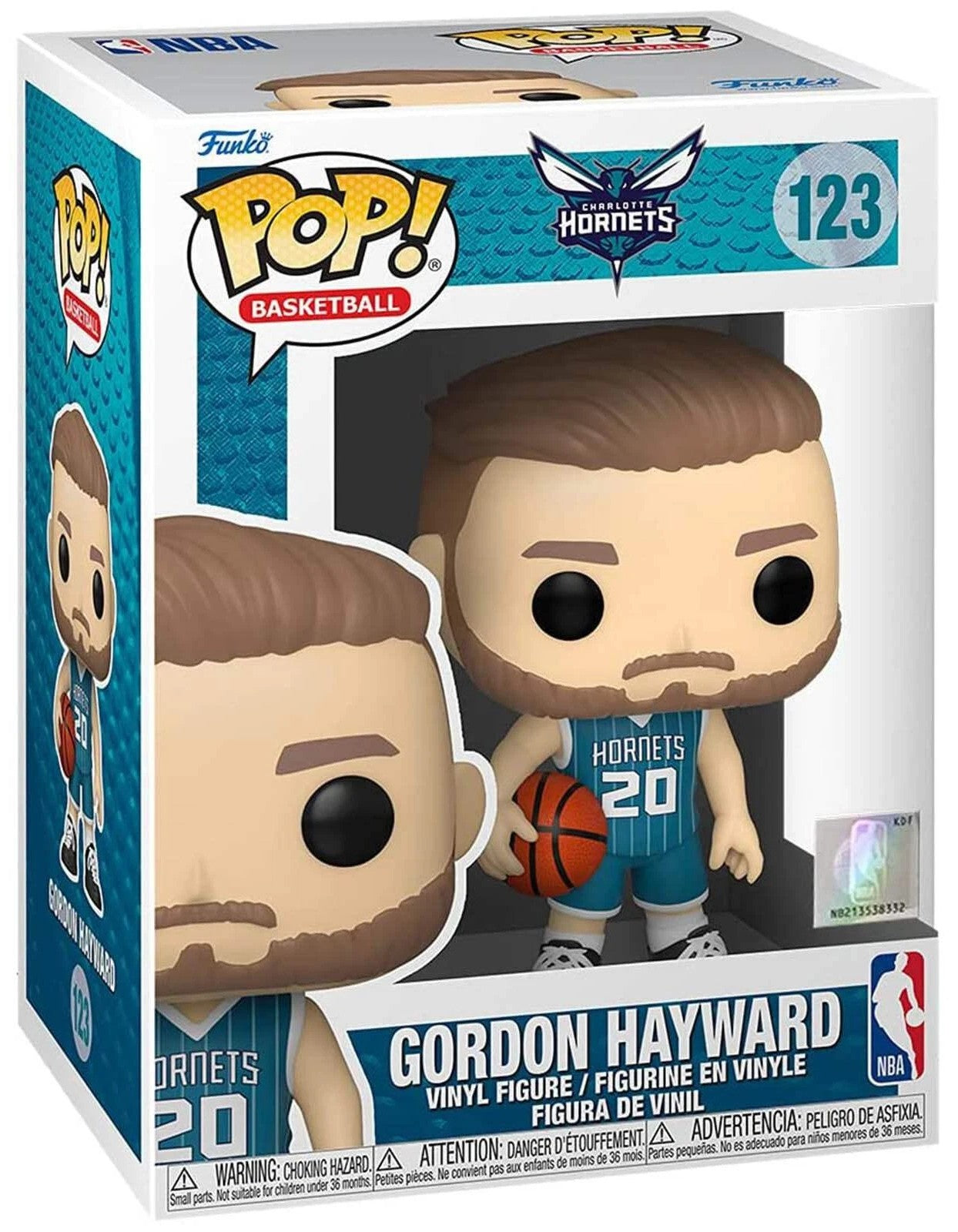Funko POP! Basketball Gordon Hayward 123