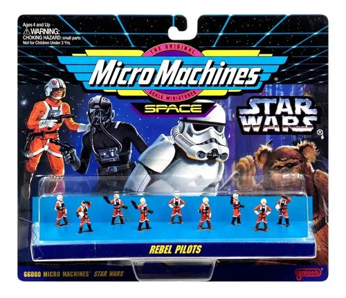1994 Star Wars Micro Machines Rebel Pilots