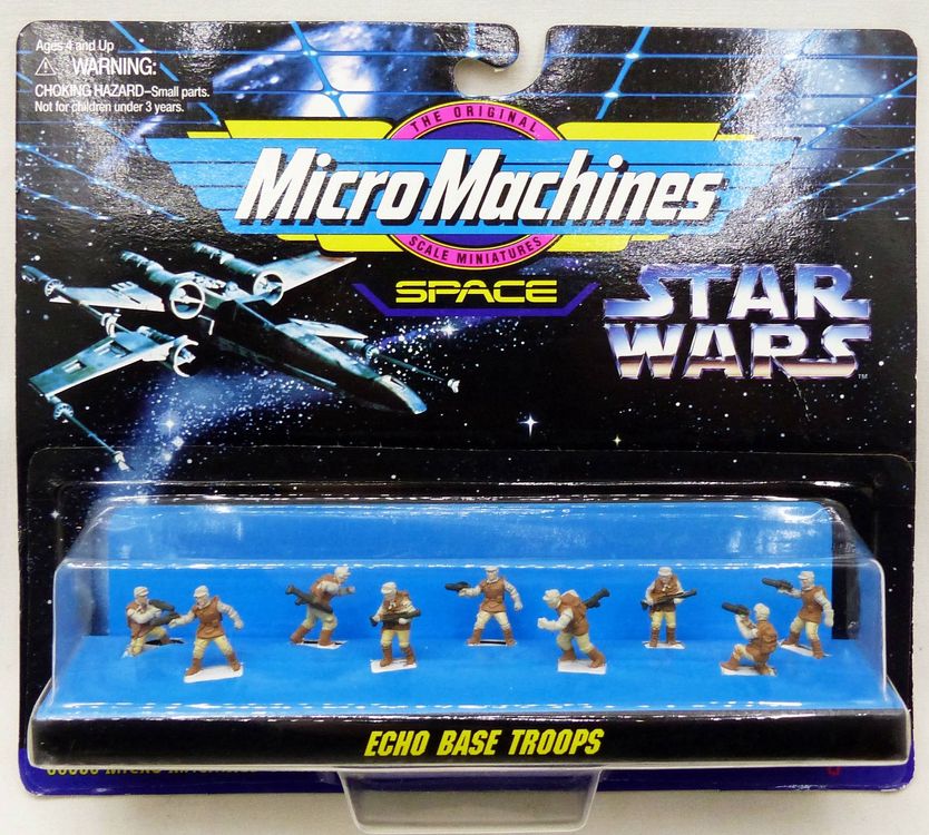 1995 Star Wars Micro Machines Echo Base Troops