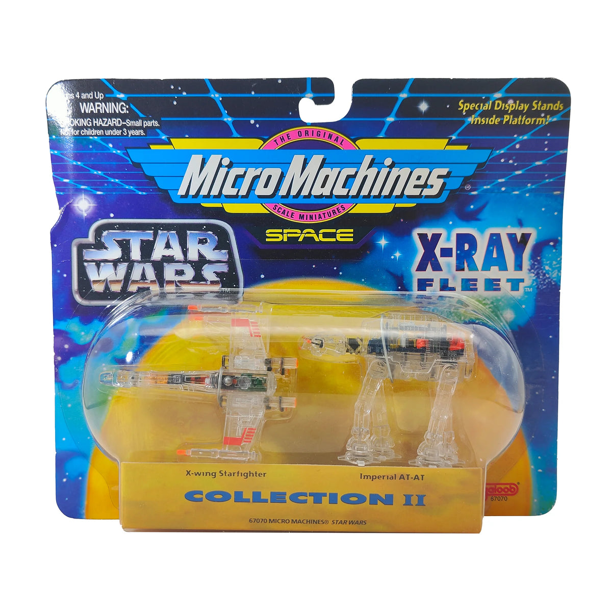 1995 Star Wars Micro Machines X-Ray Fleet Collection II