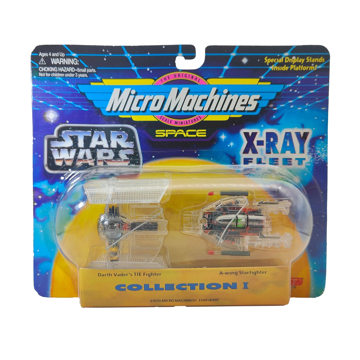 1995 Star Wars Micro Machines X-Ray Fleet Collection I