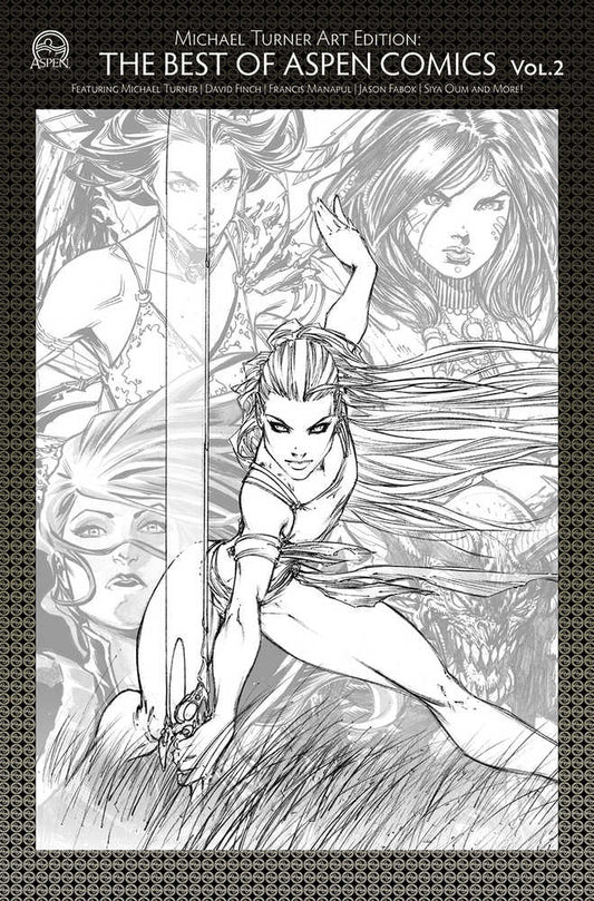 Turner Art Edtion Best Of Aspen Comics Volume 02 Cover A