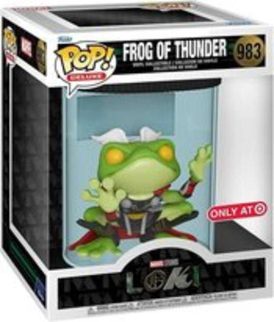 Pop Deluxe Loki Frog Of Thunder Vinyl Figure