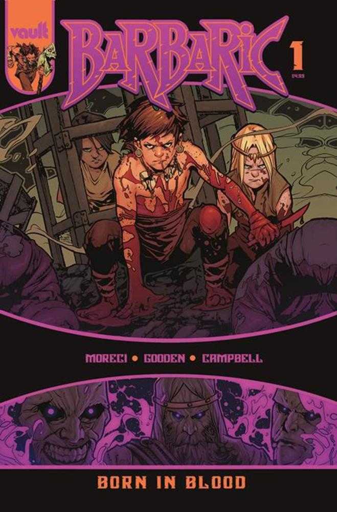 Barbaric Born In Blood #1 (Of 3) Cover A Nathan Gooden