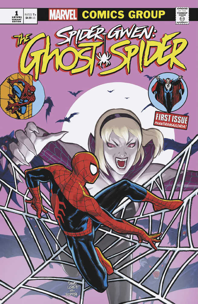 Spider-Gwen The Ghost-Spider #1 David Lopez Vampire Variant