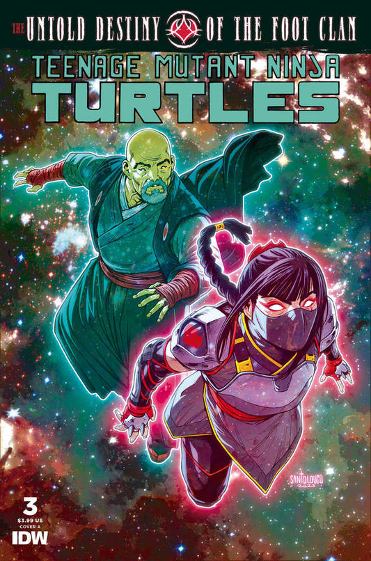 Teenage Mutant Ninja Turtles: The Untold Destiny Of The Foot Clan #3 Cover A (Santolouco)