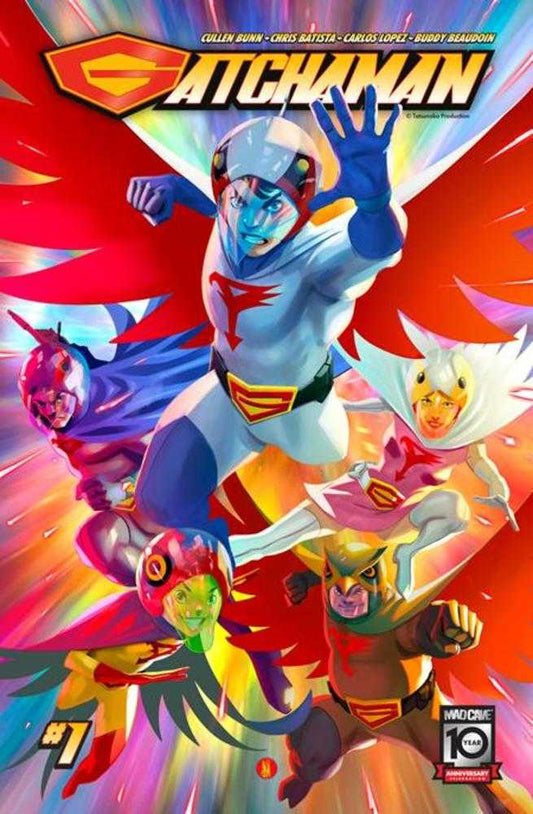 Gatchaman #1 Cover A Inaki Miranda