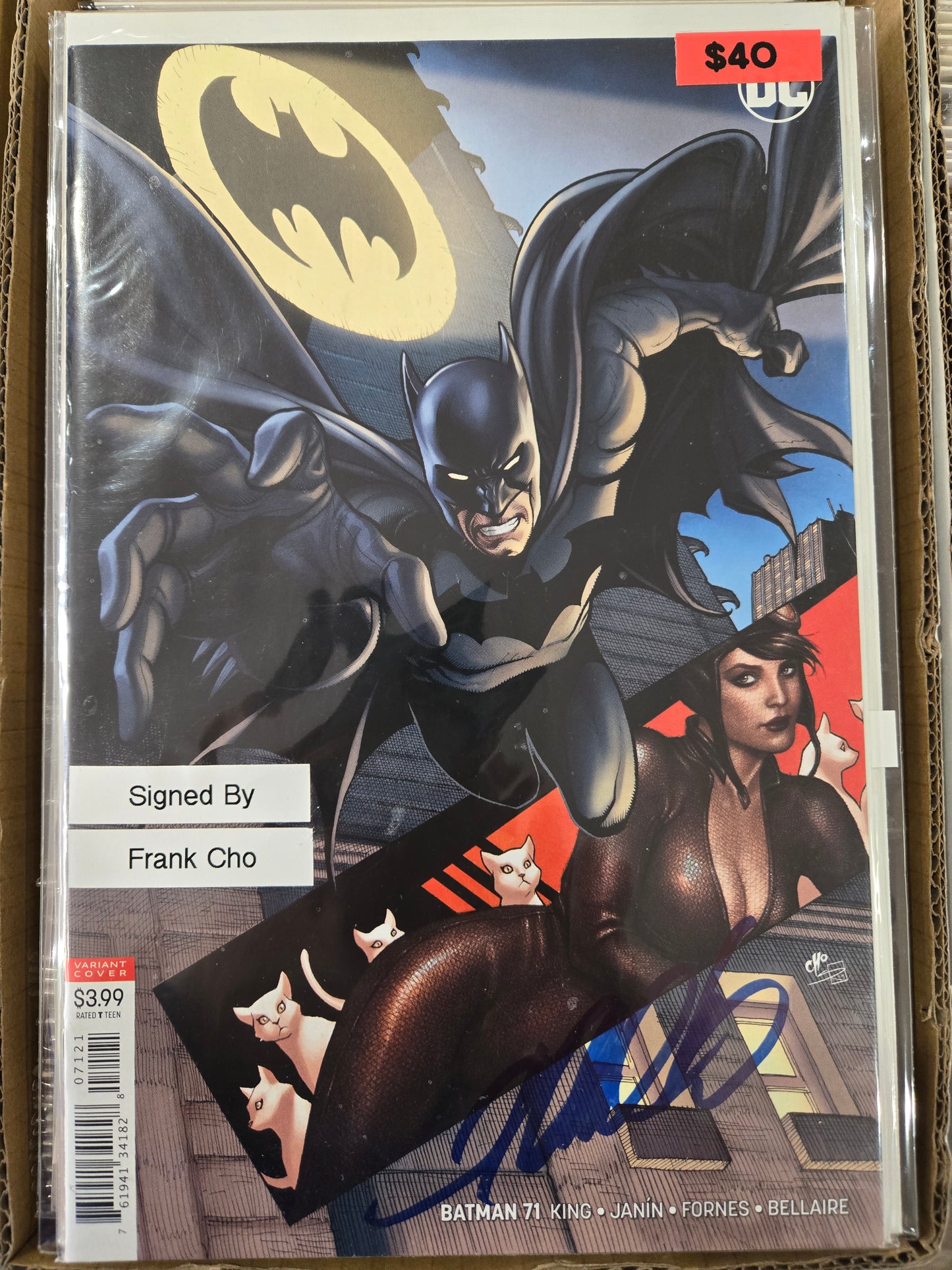 Batman #71 (2016) signed by Frank Cho