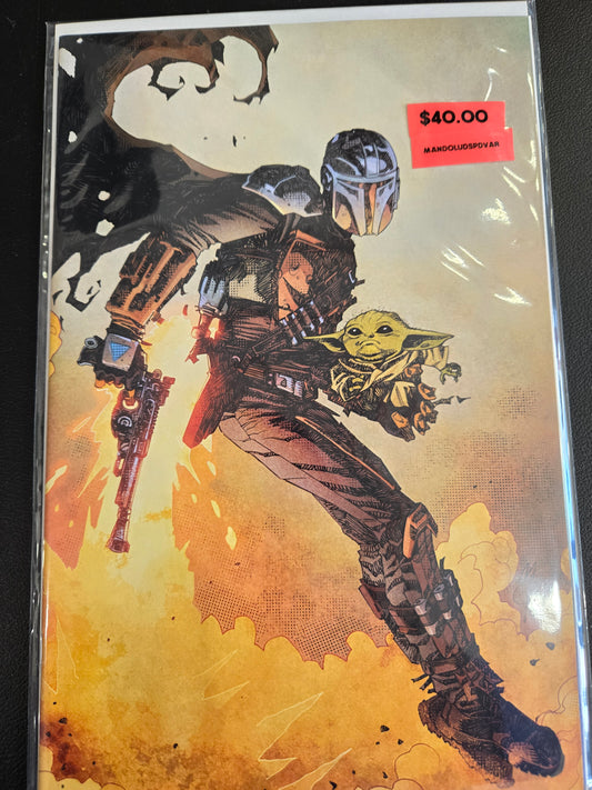 The Mandalorian #1 Ludicrous Speed Virgin Variant