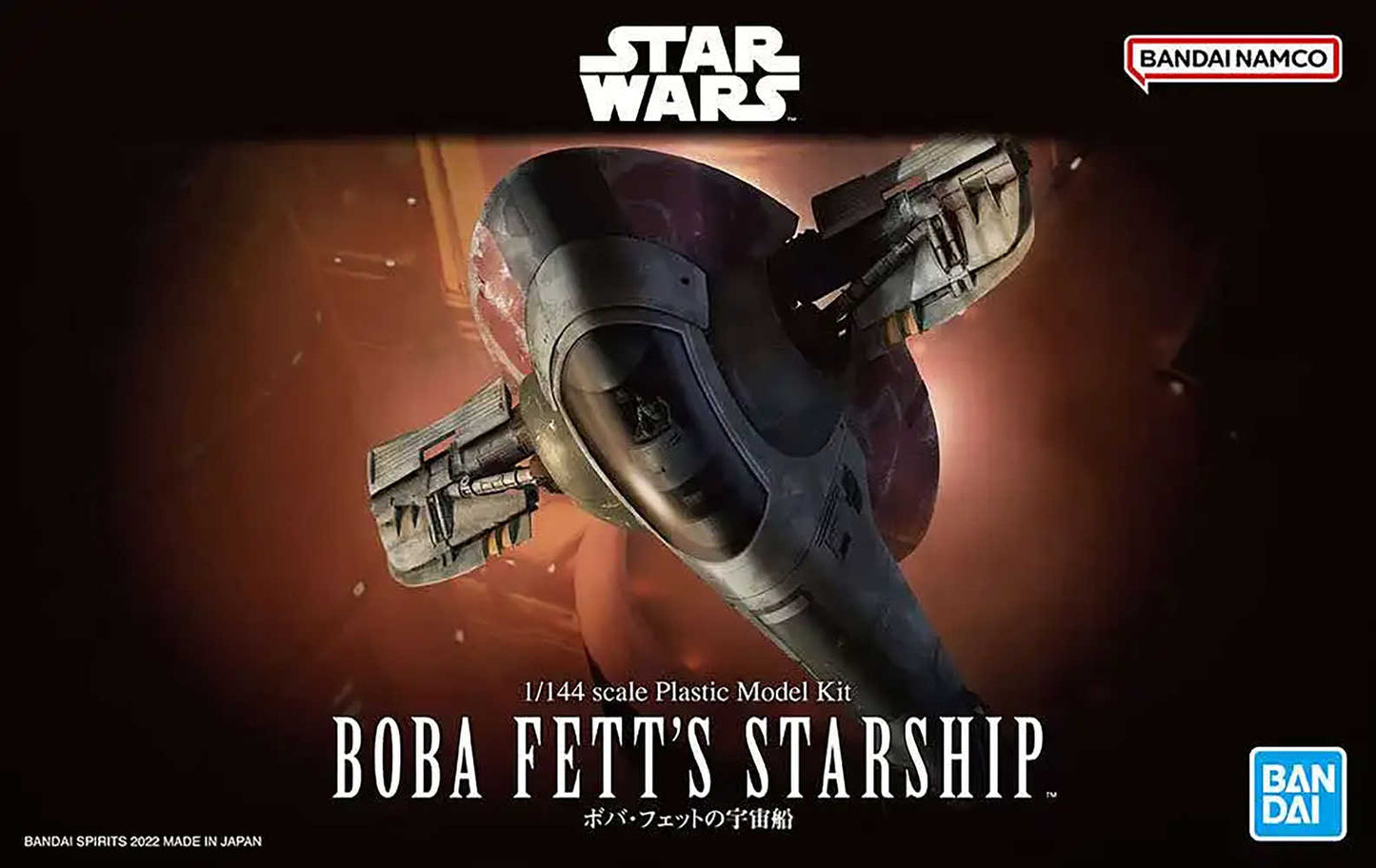 Star Wars Boba Fetts Starship 1/144 Model Kit