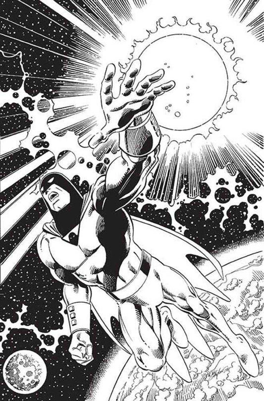 Space Ghost #4 Cover Q 7 Copy Foc Variant Edition Layton Black & White Virgin