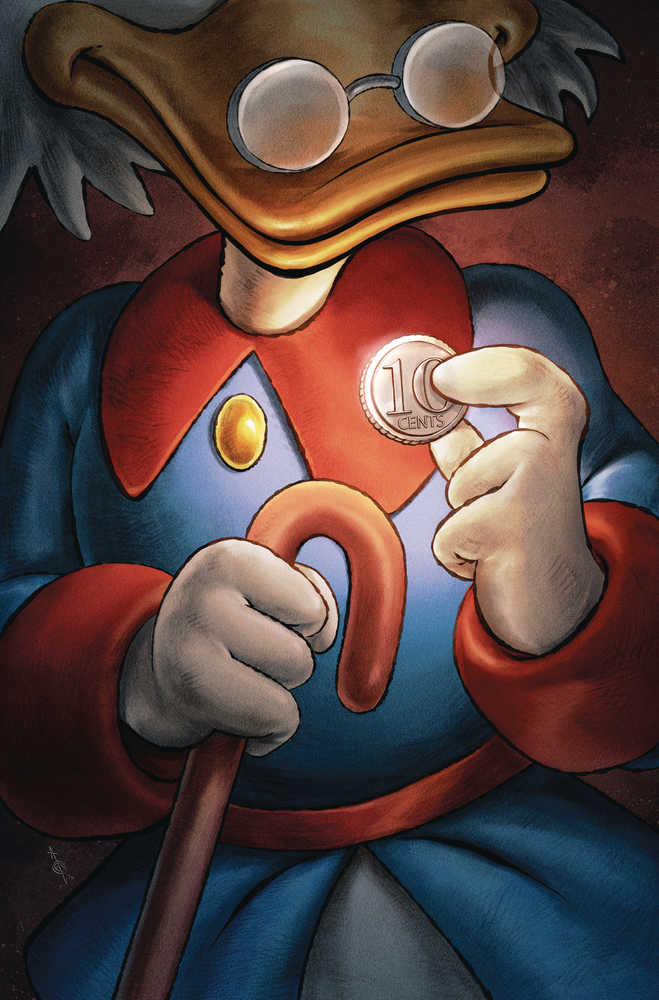 Ducktales #1 Cover M 15 Copy Variant Edition Quah Foil Virgin