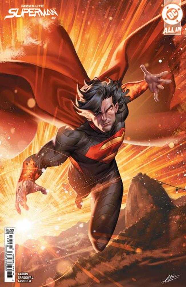 Absolute Superman #2 Cover C Mateus Manhanini Card Stock Variant