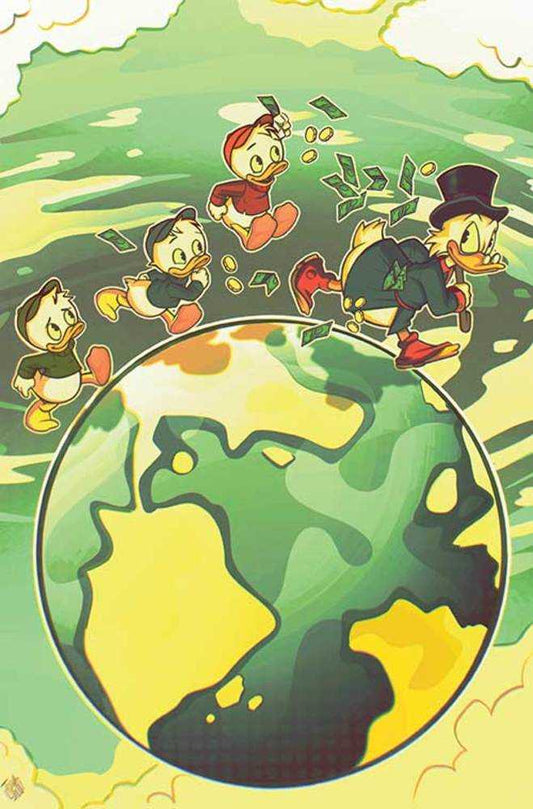 Ducktales #1 Cover X 10 Copy Foc Variant Edition Tomaselli Foil Virgin (C