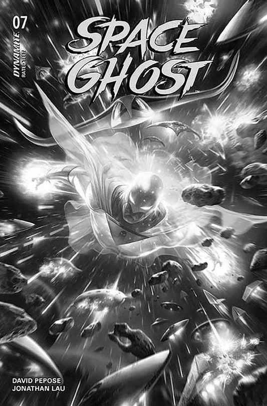 Space Ghost #7 Cover P 7 Copy Foc Variant Edition Mattina Black & White