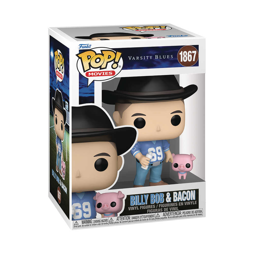 Pop & Buddy Varsity Blues Billy W/Bacon Vinyl Figure