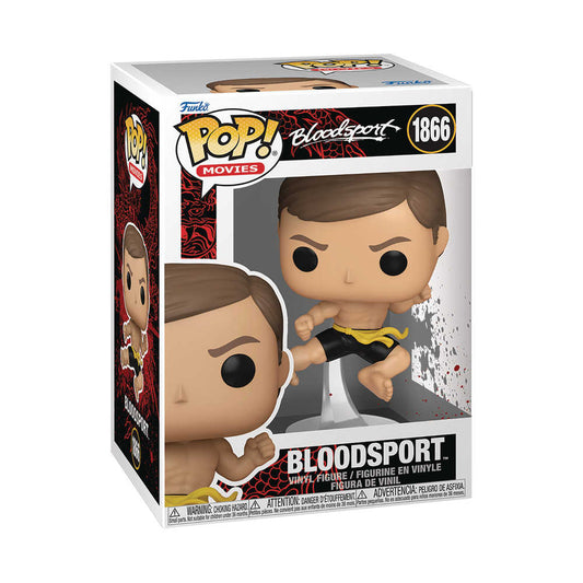 Pop Movies Bloodsport Frank Dux Vinyl Figure