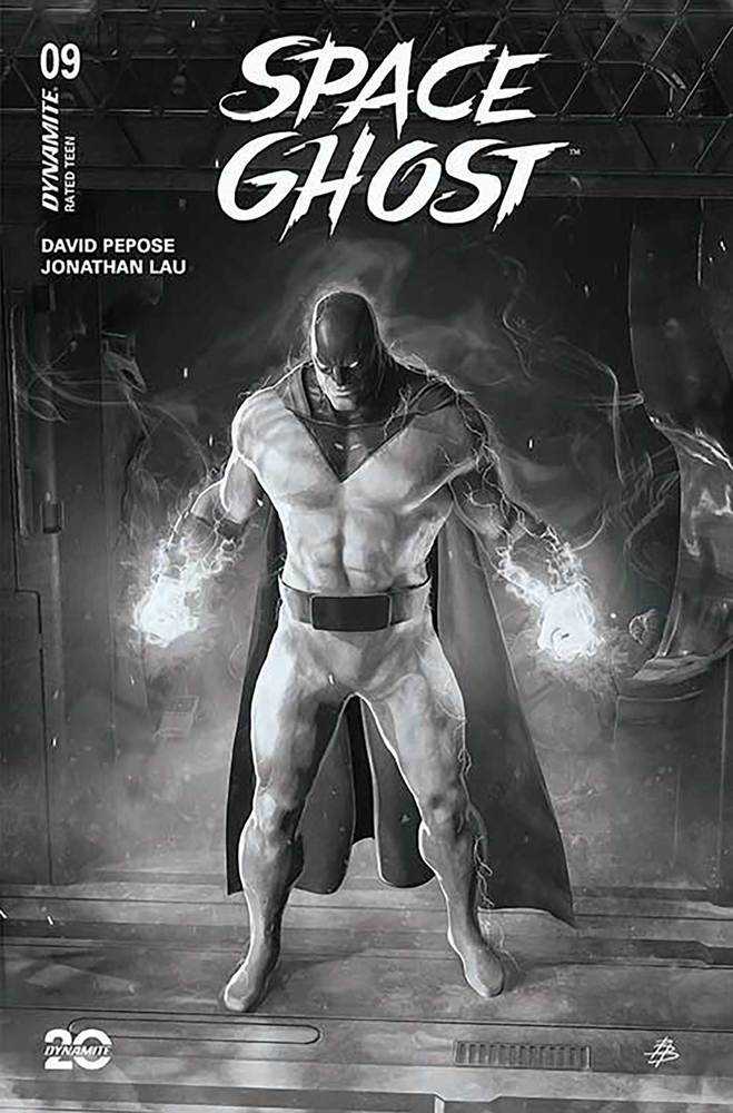 Space Ghost #9 Cover N 5 Copy Foc Variant Edition Barends Black & White