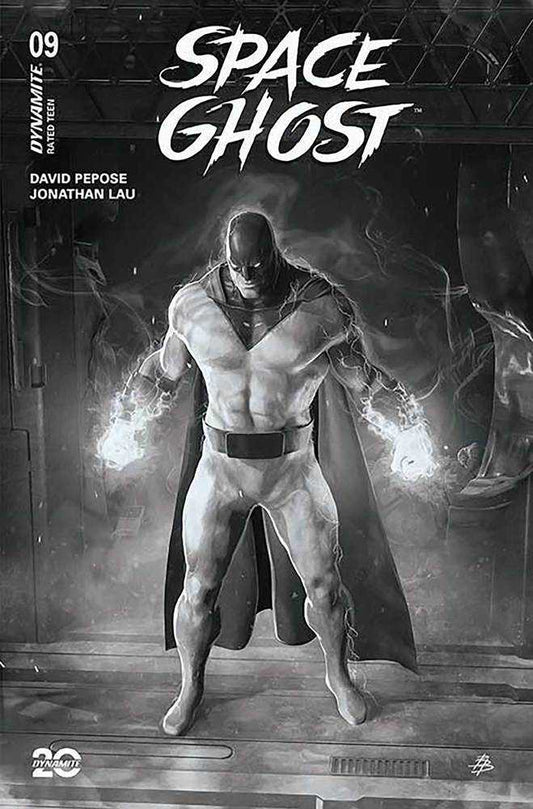 Space Ghost #9 Cover N 5 Copy Foc Variant Edition Barends Black & White