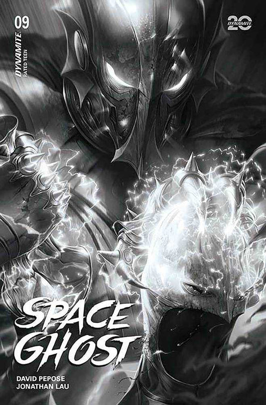 Space Ghost #9 Cover O 7 Copy Foc Variant Edition Mattina Black & White