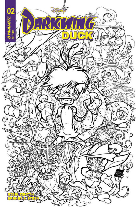 Darkwing Duck #2 Cover H 10 Copy Variant Edition Cangialosi Line Art