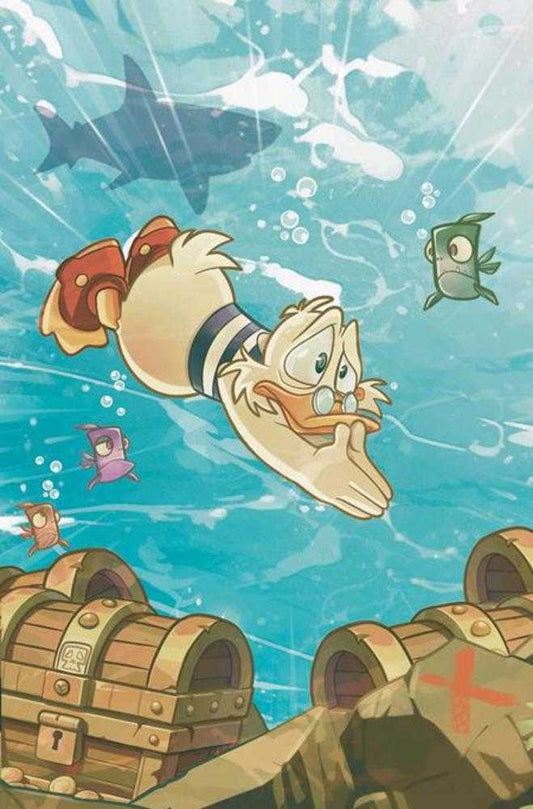Ducktales #5 Cover I Inc 1:15 Francesco Tomaselli Full Art Variant