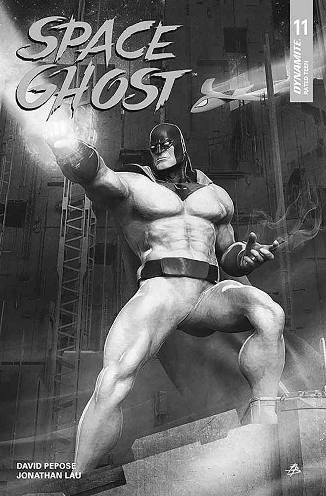 Space Ghost #11 Cover M 5 Copy Foc Variant Edition Barends Black & White