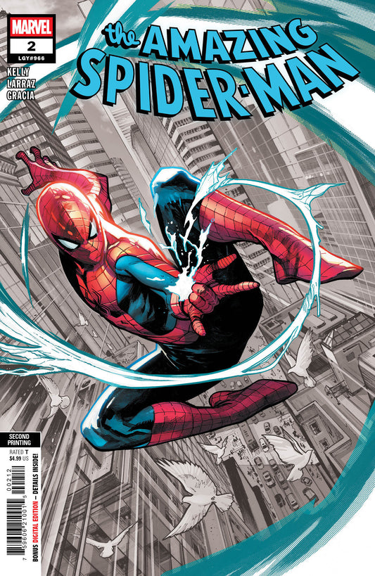 Amazing Spider-Man #2 Pepe Larraz 2nd Print Variant