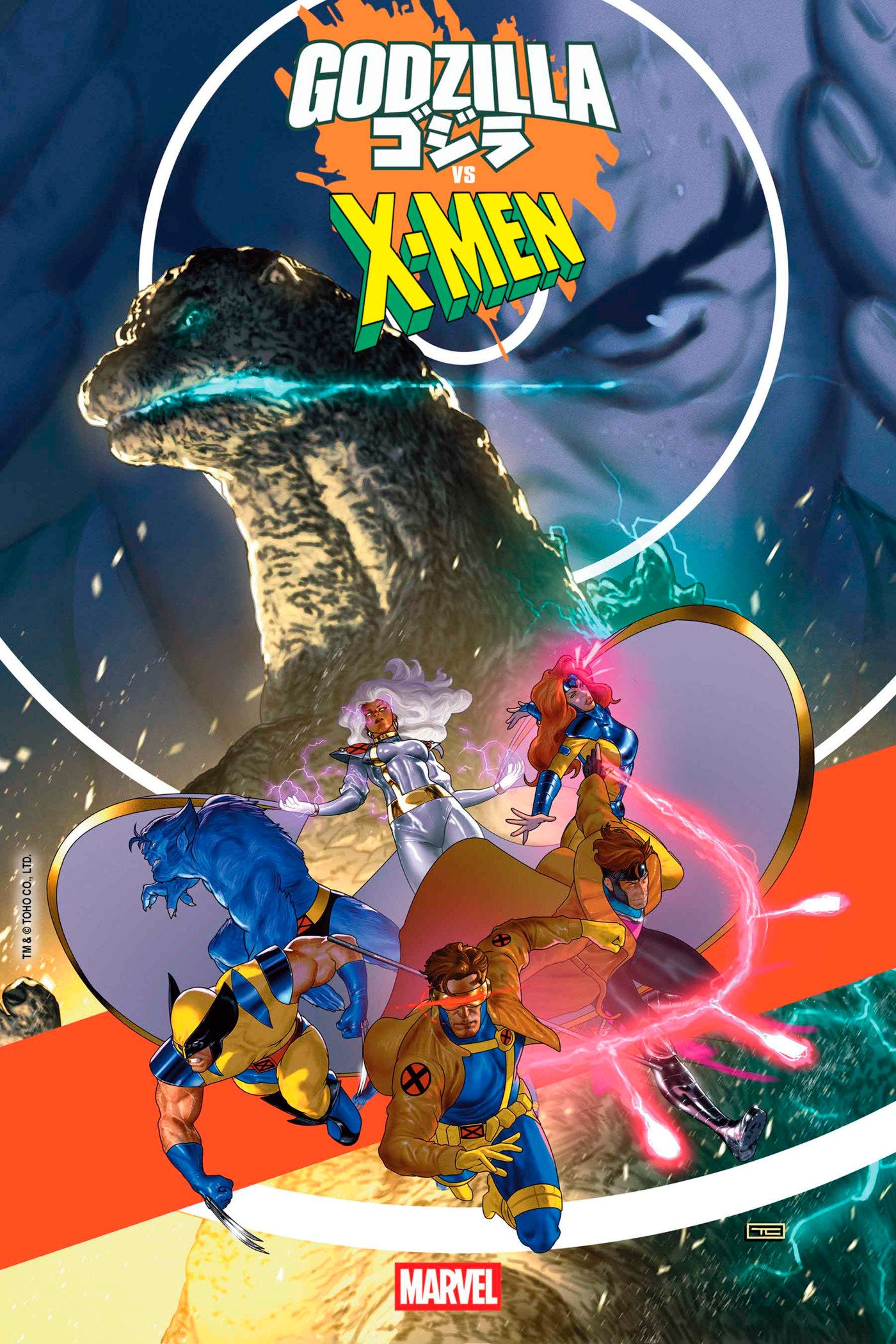 Godzilla vs. X-Men #1 Taurin Clarke Variant