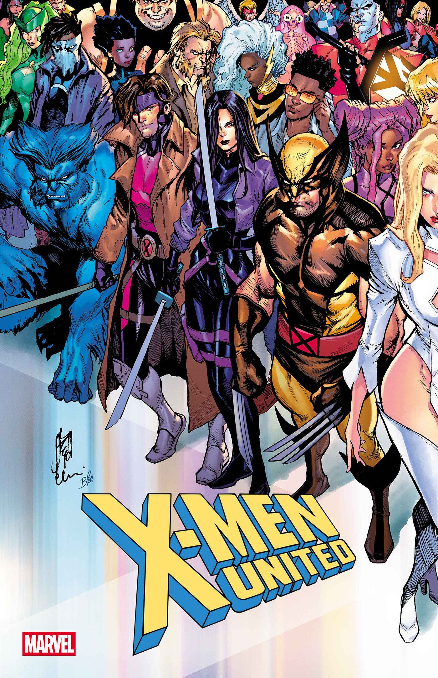 X-Men United #1 Connecting Cover A and B