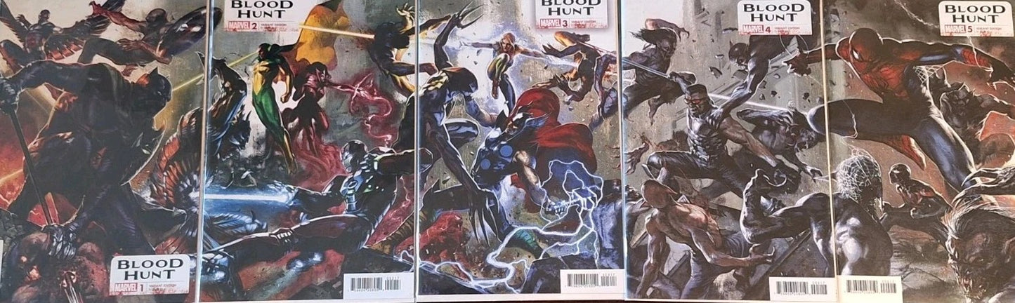 Blood Hunt #1 - #5 Connecting Variant Set