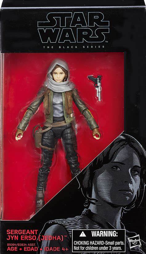 Star Wars R1 Black Series Sgt Jyn Erso 6in Action Figure